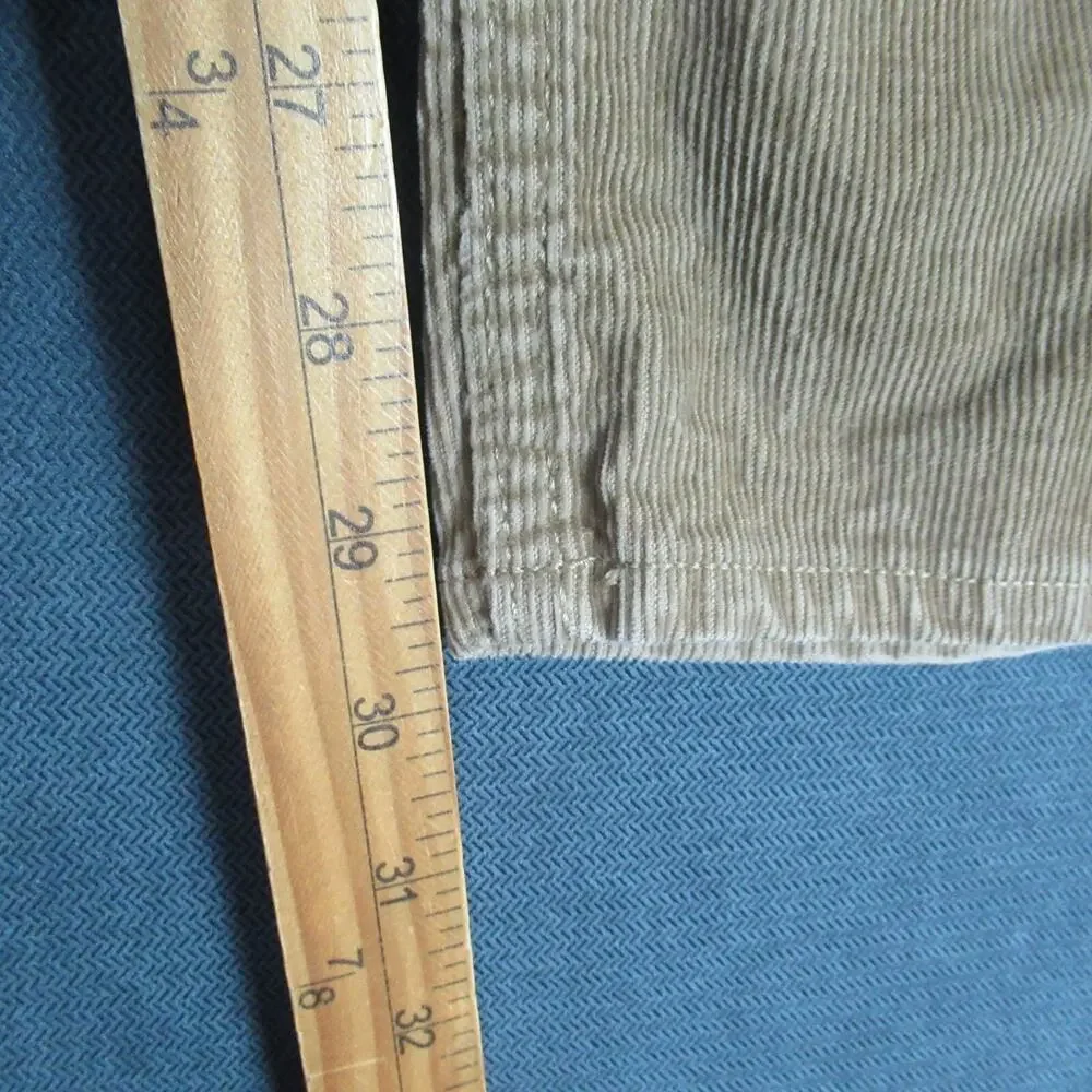 Banana Republic Pants Mens 35x32 Tan Corduroy Vintage Straight Slacks Cabincore